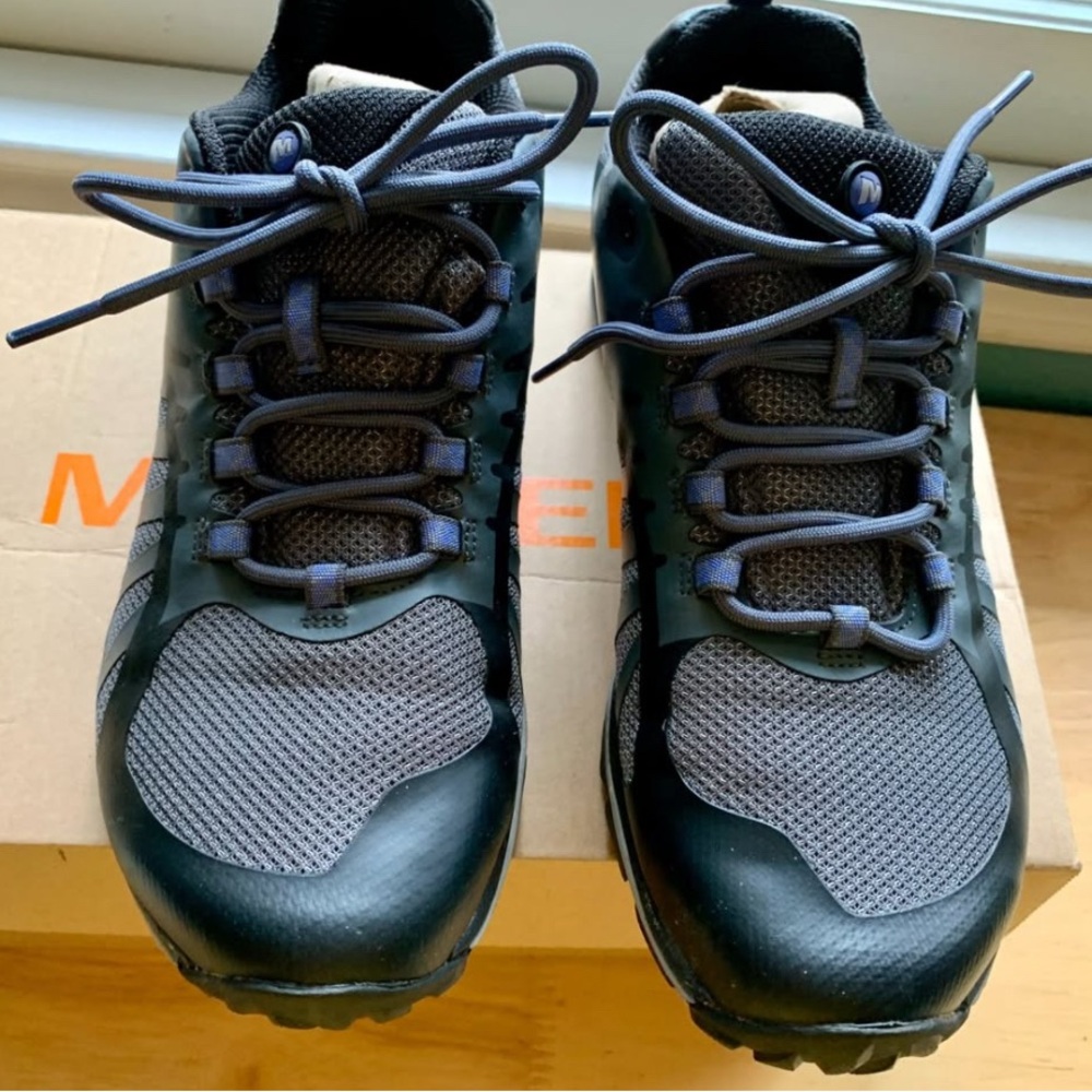 Merrell Siren Edge Q Foam 2 Women’s Athletic Hiking Shoes – Size 9 – Bluestone